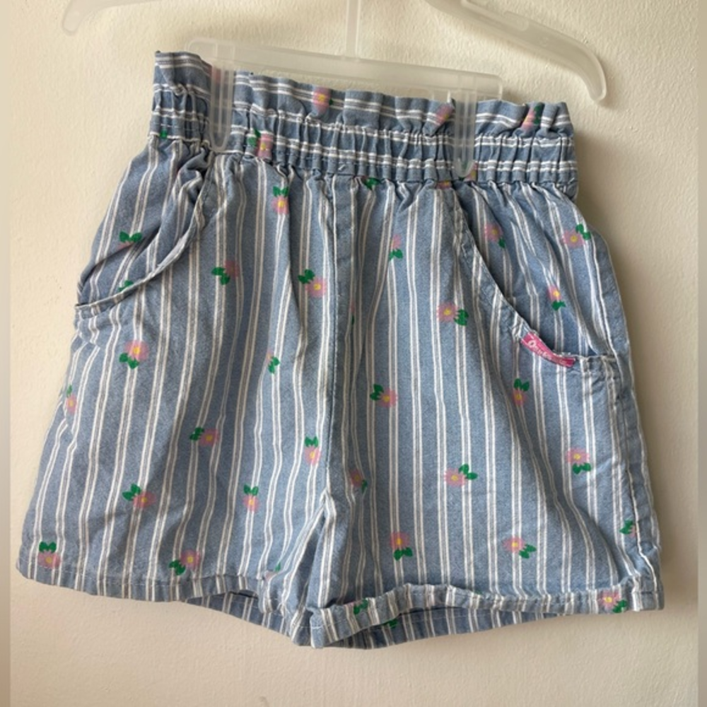 Rare Vintage girls size 6 OshKosh floral‎ shorts
